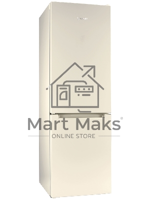 Холодильник Indesit DS 3180 E бежевый двухкамерный 223/87л морозилка снизу