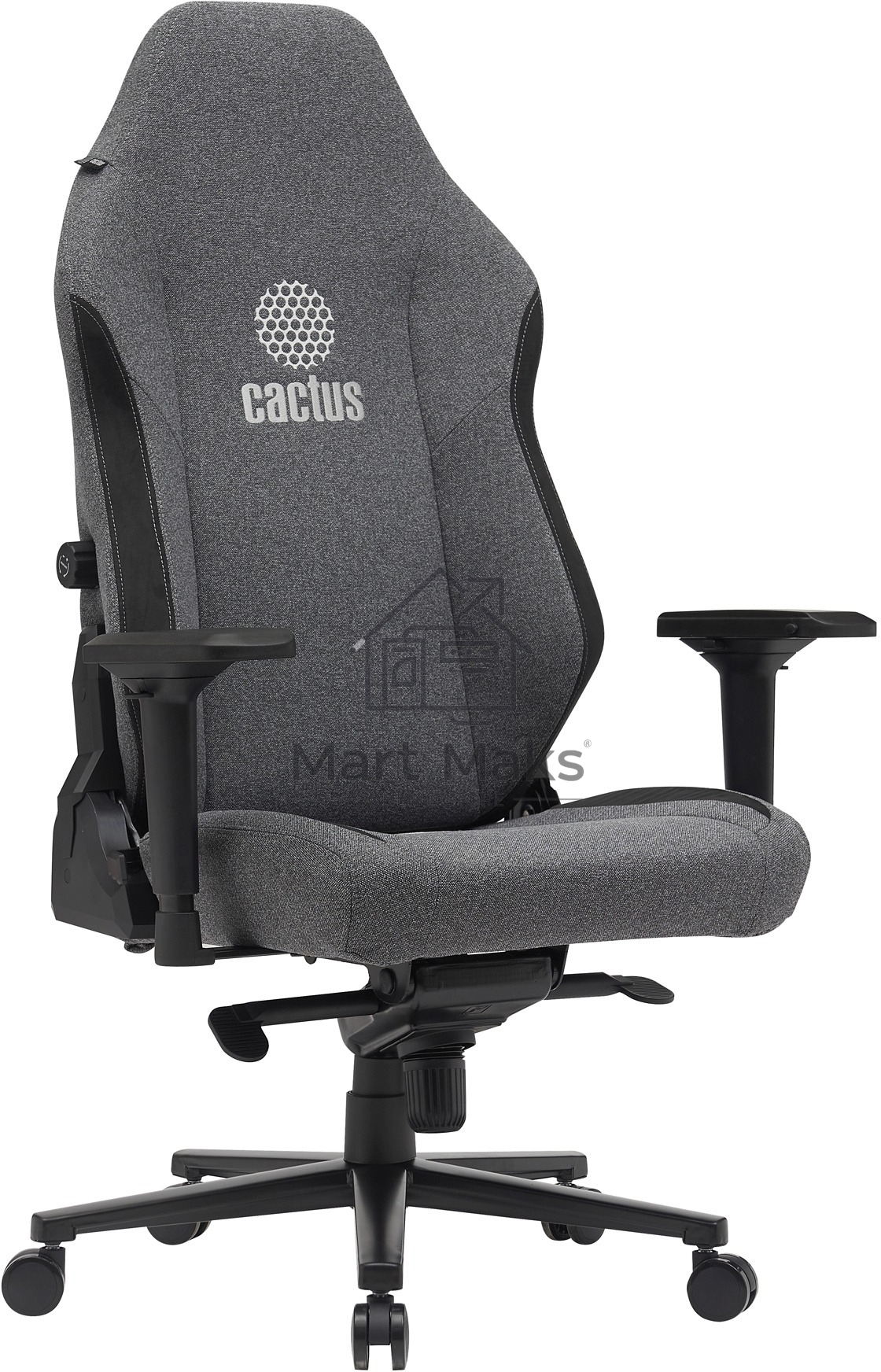 Кресло компьютерное Cactus CS-CHR-MAG-GY серый/черный