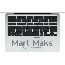 Ноутбук Apple MacBook Air 13-inch 2025 (КЛАВ.РУС.ГРАВ.) Silver 13.6