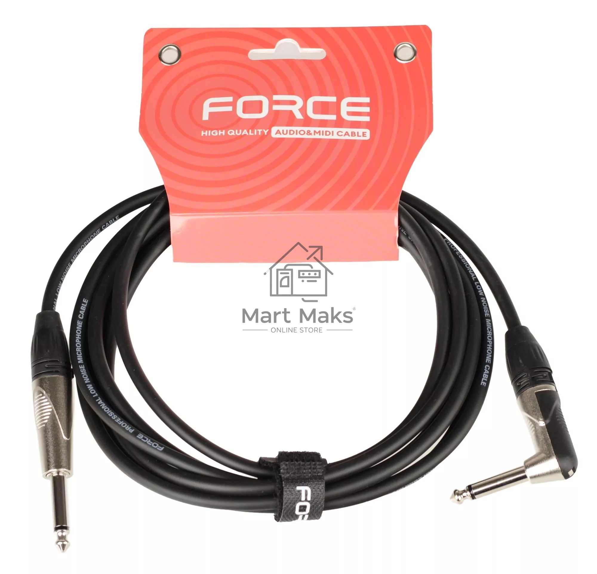 Кабель гитарный FORCE FGC-09/3L1/4