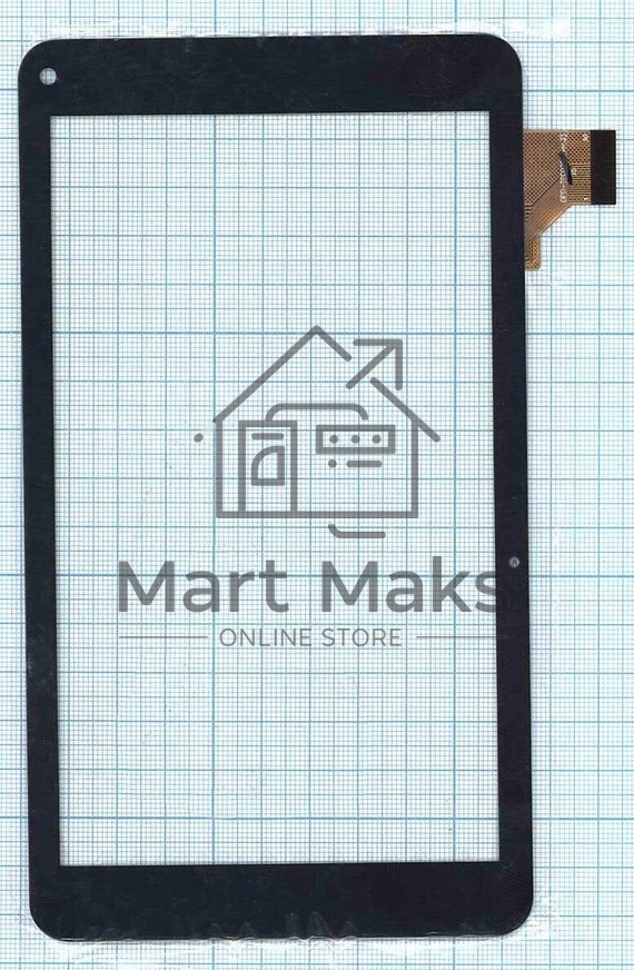 Сенсорное стекло (тачскрин) OPD-TPC0265 ver.2. черное