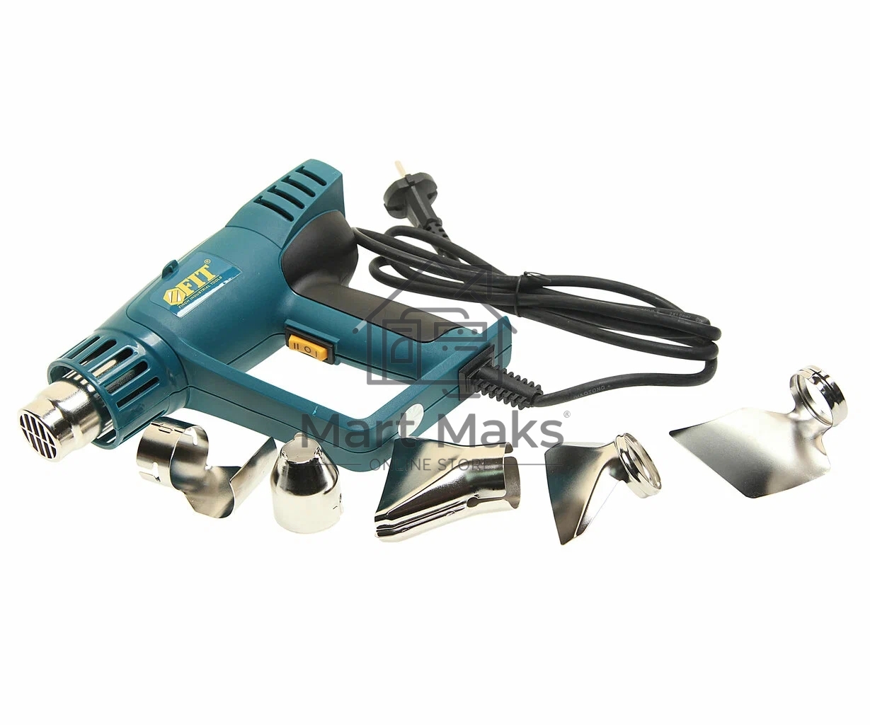 Фен технический FIT HG-2011 2000 Вт, 250/500 C, 250/550 л/мин
