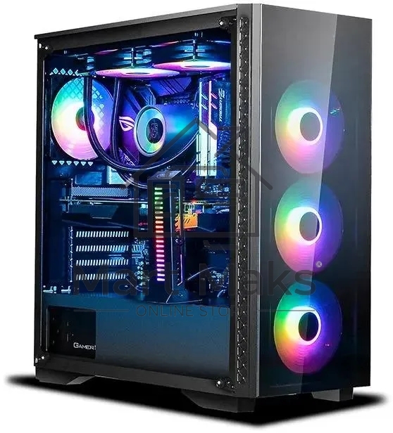 Компьютерный корпус Deepcool MATREXX 50 черный без БП ATX 1x120мм 2xUSB 2.0 1xUSB 3.0 audio bott PSU