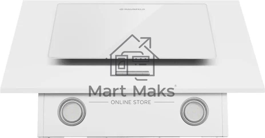 Вытяжка наклонная Maunfeld Tower A 60 белый, 60 см, 650 куб. м/ч, 66 дБ