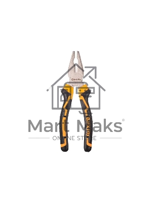 Плоскогубцы Вихрь 200 мм., никелированные, двухкомпонентные рукоятки