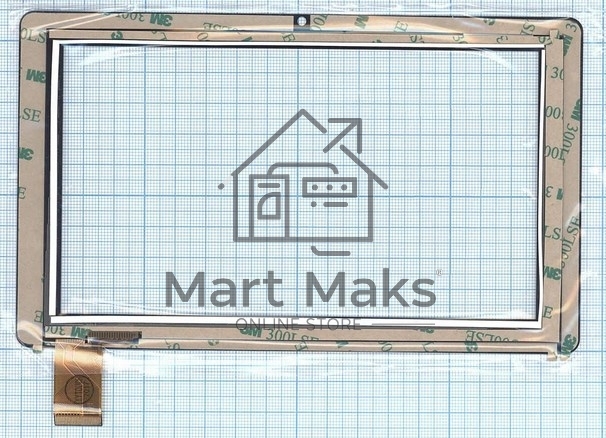 Сенсорное стекло (тачскрин) FPC CY70S201(781) 01, черное