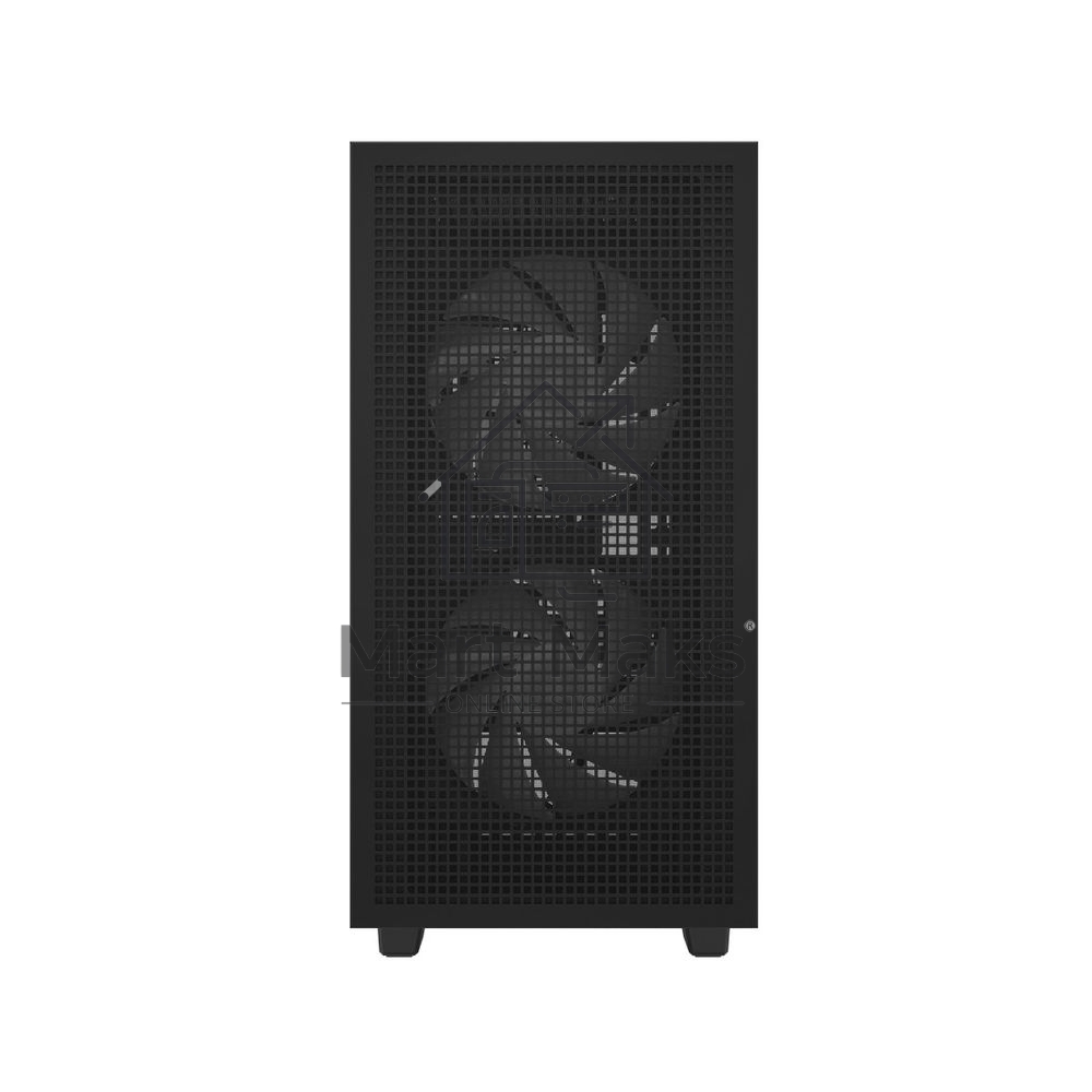 Компьютерный корпус Deepcool CH360 без БП, боковое окно (закаленное стекло), 2x140мм ARGB LED вентилятор спереди и 1x120мм ARGB LED вентилятор сзади, черный, mATX