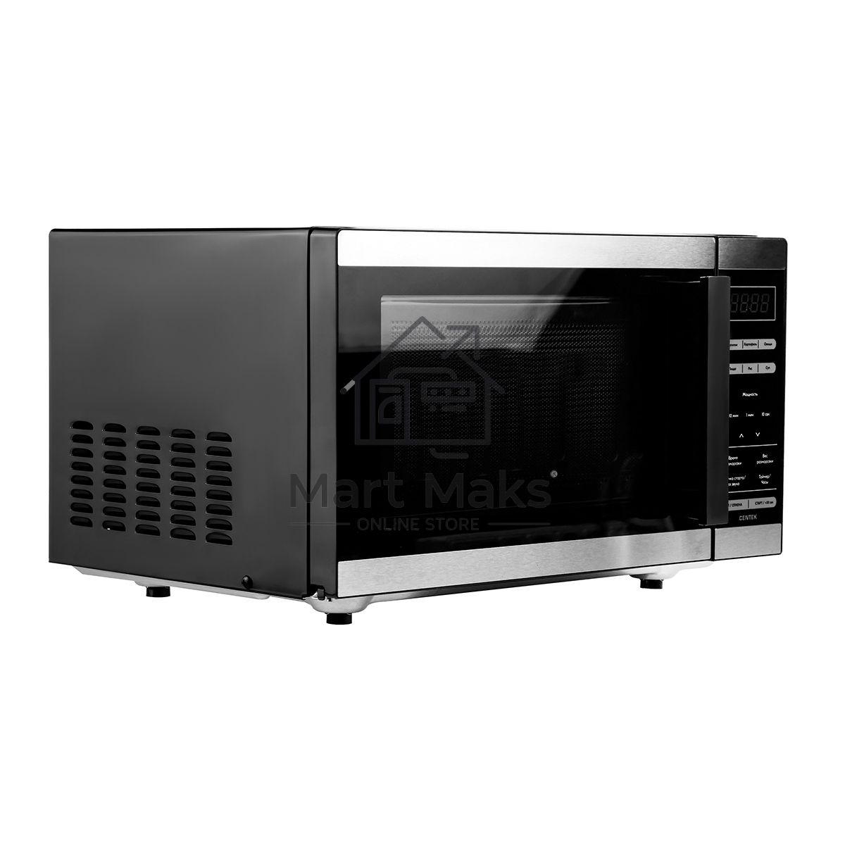 Микроволновая печь Centek CT-1566 черный/сталь, 20 л, 800 Вт, сенсор