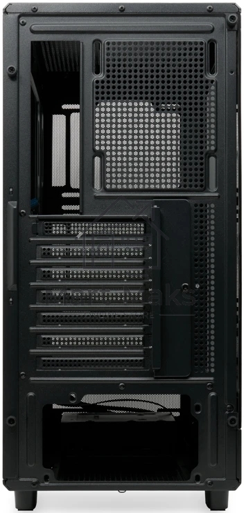 Компьютерный корпус без блока питания HSPD M510, Mesh Mid Tower, черный, TG, 0.5 SPCC, no fans ATX, mATX, mITX 180/280/160мм 1x2.5