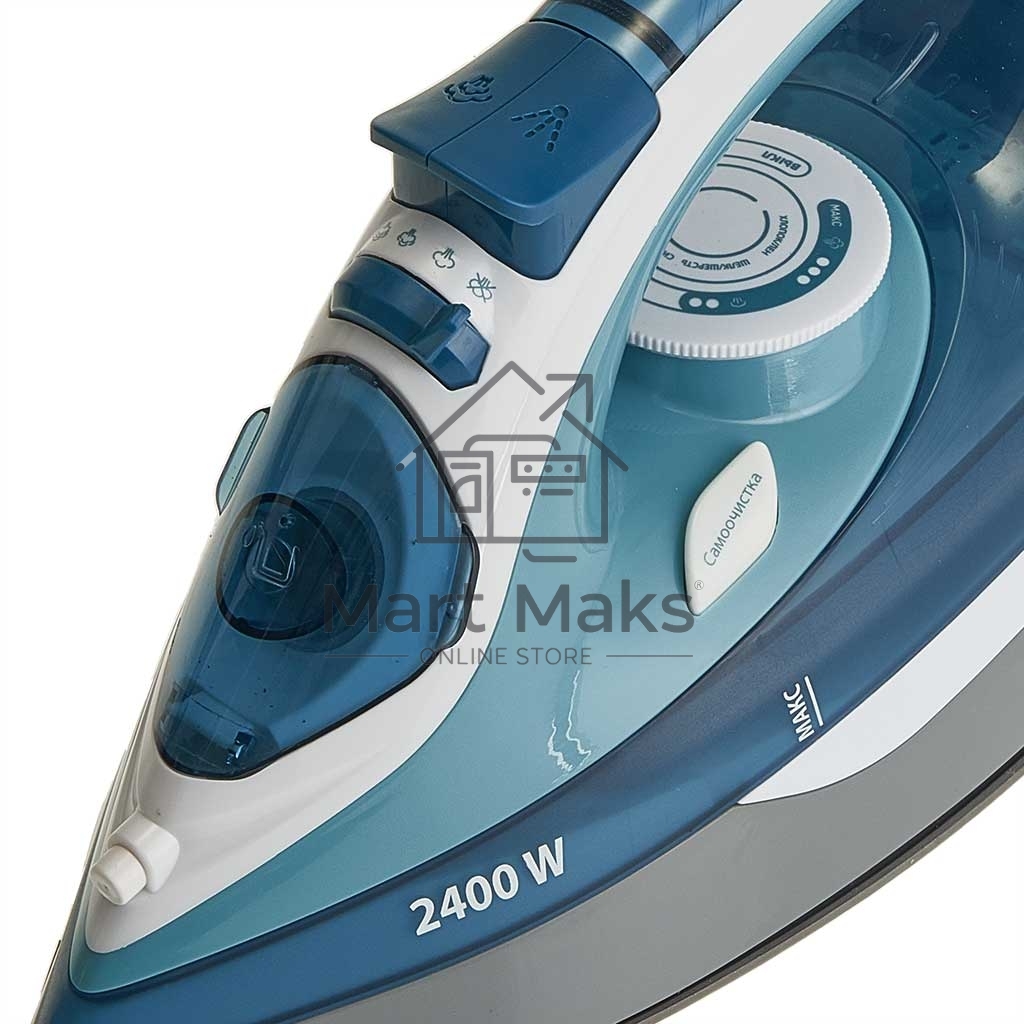 Утюг Delta LUX DL-712 белый с серо-голубым