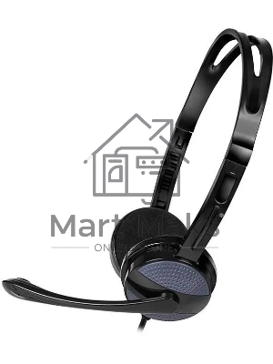 Гарнитура проводная мультимедийная с микрофоном SVEN AP-151MV, черный