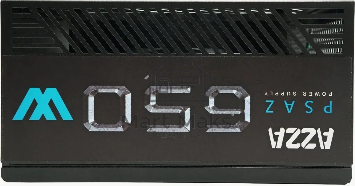 Блок питания Azza PSAZ-650B, 650вт, 80 PLUS Bronze, 120мм, черный