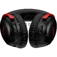 Гарнитура HyperX Cloud III чёрный-красный, беспроводная, радиоканал