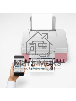 МФУ струйный Canon Pixma G3430 Pink (5989C024), A4, цветной, печ. до 11/6 стр/мин., 4800x1200 dpi (печ.), 600x1200 dpi (скан.), USB, Wi-Fi