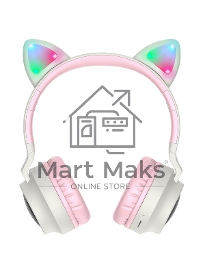 Гарнитура накладные Hoco W27 Cat серый беспроводные bluetooth накладные