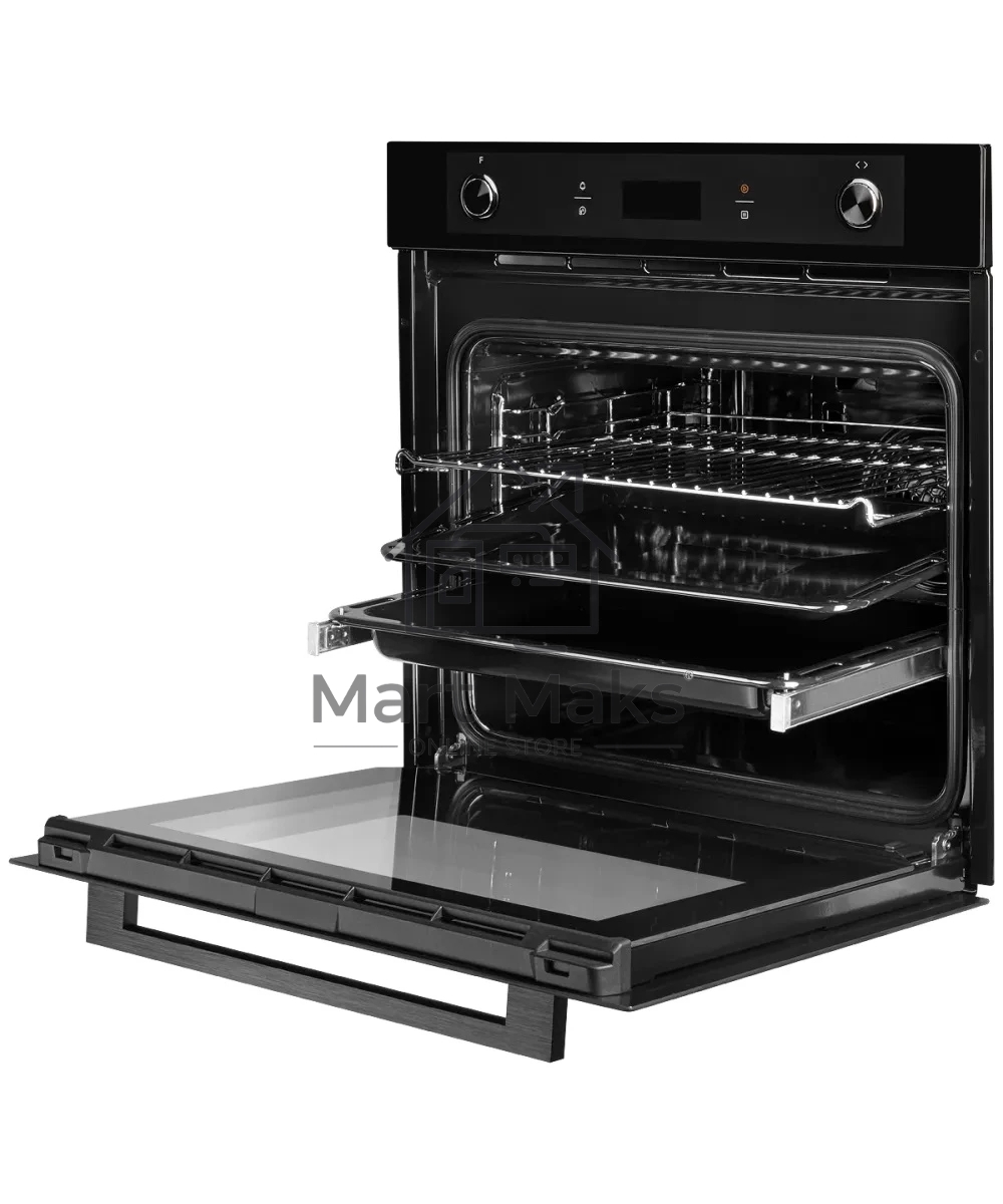 Встраиваемый духовой шкаф Kuppersberg HM 639 Black 60 см, 70 л, 9 режимов, гидролизная очистка, черный