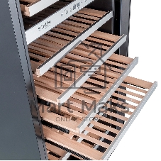Винный шкаф Temptech ST180DRB-24 черный, 418 л, 2 отсека, 159 бут., класс G