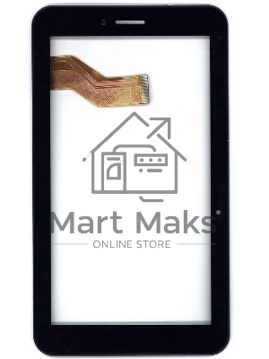 Сенсорное стекло (тачскрин) для Irbis. TG79. черное с рамкой