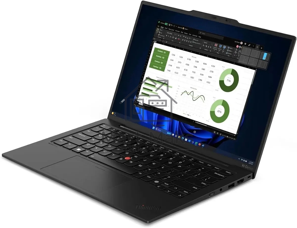 Ноутбук Lenovo ThinkPad X1 Carbon G12 Core Ultra 7 155U 16Gb SSD1Tb Intel Graphics 14