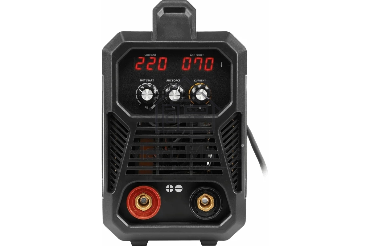 Аппарат инвертор. дуговой сварки DM-220 Standart, 220 А, ПВ 60% Denzel