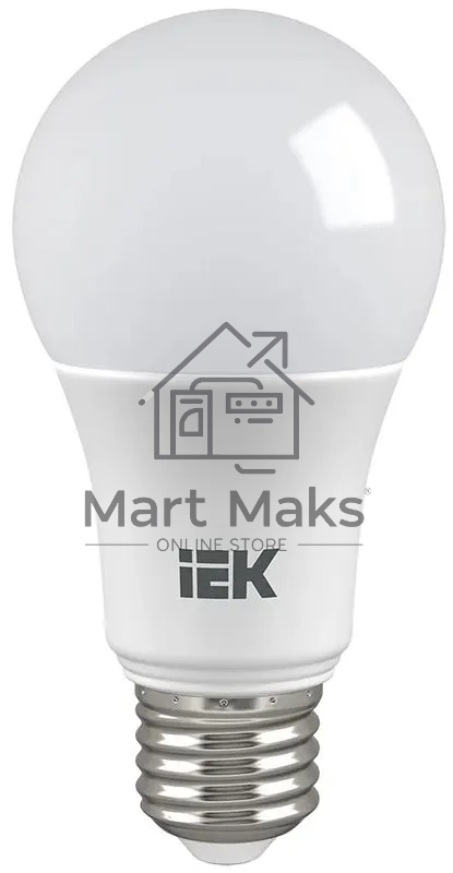 Лампа светодиодная IEK LLE-A60-13-230-65-E27 ECO A60 13 Вт грушевидная 230В 6500К E27