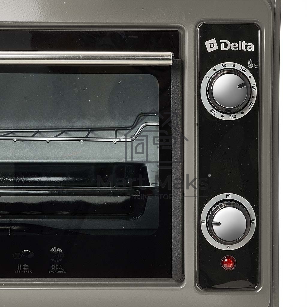 Мини-печь DELTA D-0122 серый