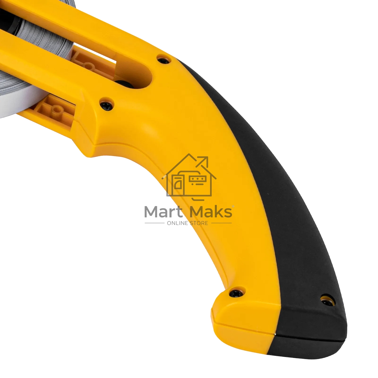 Рулетка геодезическая Denzel 30 м х 13 мм, открытый корпус, металлическая лента