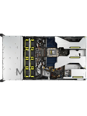 Серверная платформа ASUS RS521A-E12-RS24U, 2U, 1 x SP5 LGA 6096 360W, 24 x DDR5 6400/4800*, 24x 3.5'' NVMe hsb + 2x 2.5'' SATA, 2x M.2 22110, up to 1 PCIe Gen5 x8 LP + 1 OCP3.0, 2 x 1GbE RJ-45 LAN Intel i350-AM2, 1+1 2000W