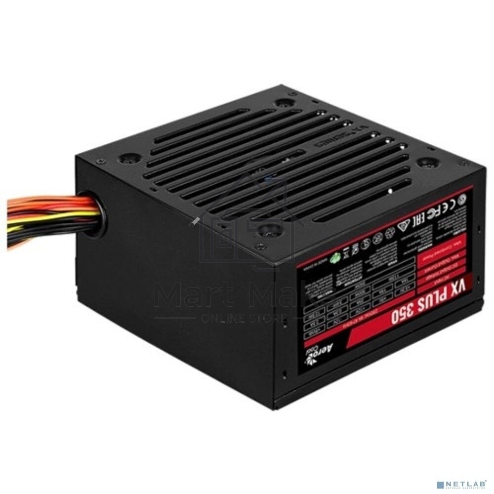 Блок питания Aerocool/Formula VX-350 PLUS, 350Вт, 120мм, черный
