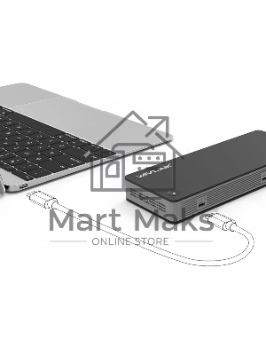 USB-концентратор Docking Station WAVLINK Thunderbolt 3/60W Power Delivery Include 20V/6.5A Power Adapter/4xUSB3.0/1xUSB-C/2xDP 4K 60HZ/2xDP to HDMI 4K 60Hz adapter/1xGigabit LAN/1xCombo Audio Jack
