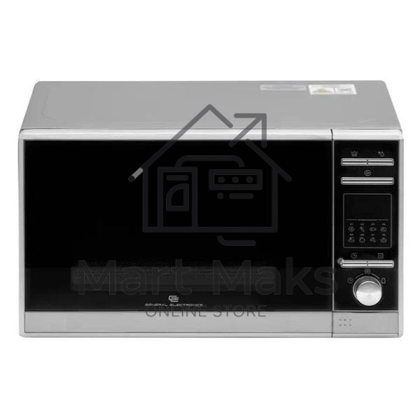 Микроволновая печь General Electronics GE DG420S атласное серебро, 20 л, 700 Вт, переключатели - сенсор, кнопки, поворотный механизм