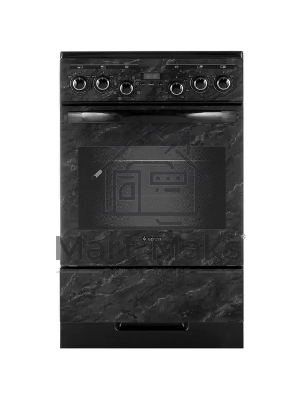 Плита электрическая Gefest ЭП Н Д 5560-03 0053 черный, конфорок 4 шт, духовка 55 л, 50 см x 85 см x 58.5 см