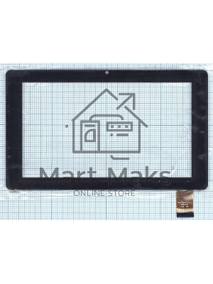 Сенсорное стекло (тачскрин) FPC CY70S201(781) 01, черное