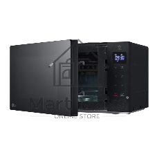 Микроволновая печь LG MS2032GAS черный 20 л, 700 Вт, переключатели - сенсор