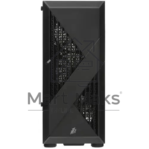 Компьютерный корпус 1STPLAYER FIREROSE F3-A черный ATX, TG 4x120мм LED fans inc. F3-A-BK-4F1