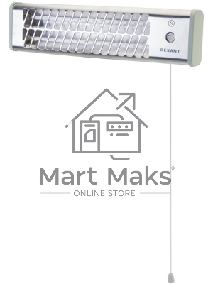 Обогреватель инфракрасный панельный Rexant 60-0059, серый, кварцевый, 1500 Вт, 20 м2, 3 режима обогрева