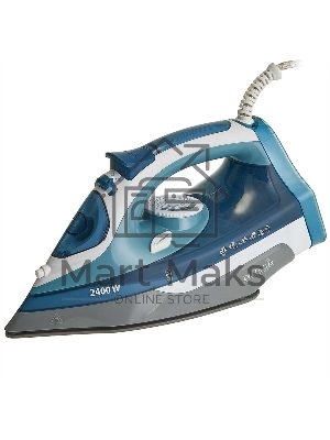 Утюг Delta LUX DL-712 белый с серо-голубым