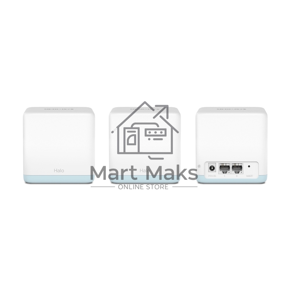 Система MESH AC1200 Whole Home Mesh Wi-Fi System, 2 Internal Antennas, 2 GB ports (WAN/LAN)
