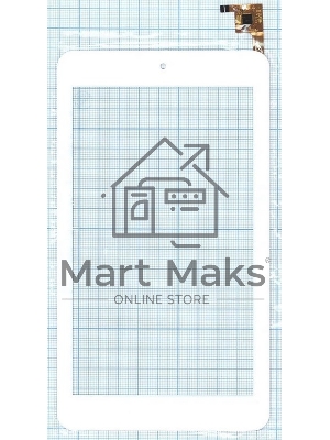 Сенсорное стекло (тачскрин) PB70JG1348. белое