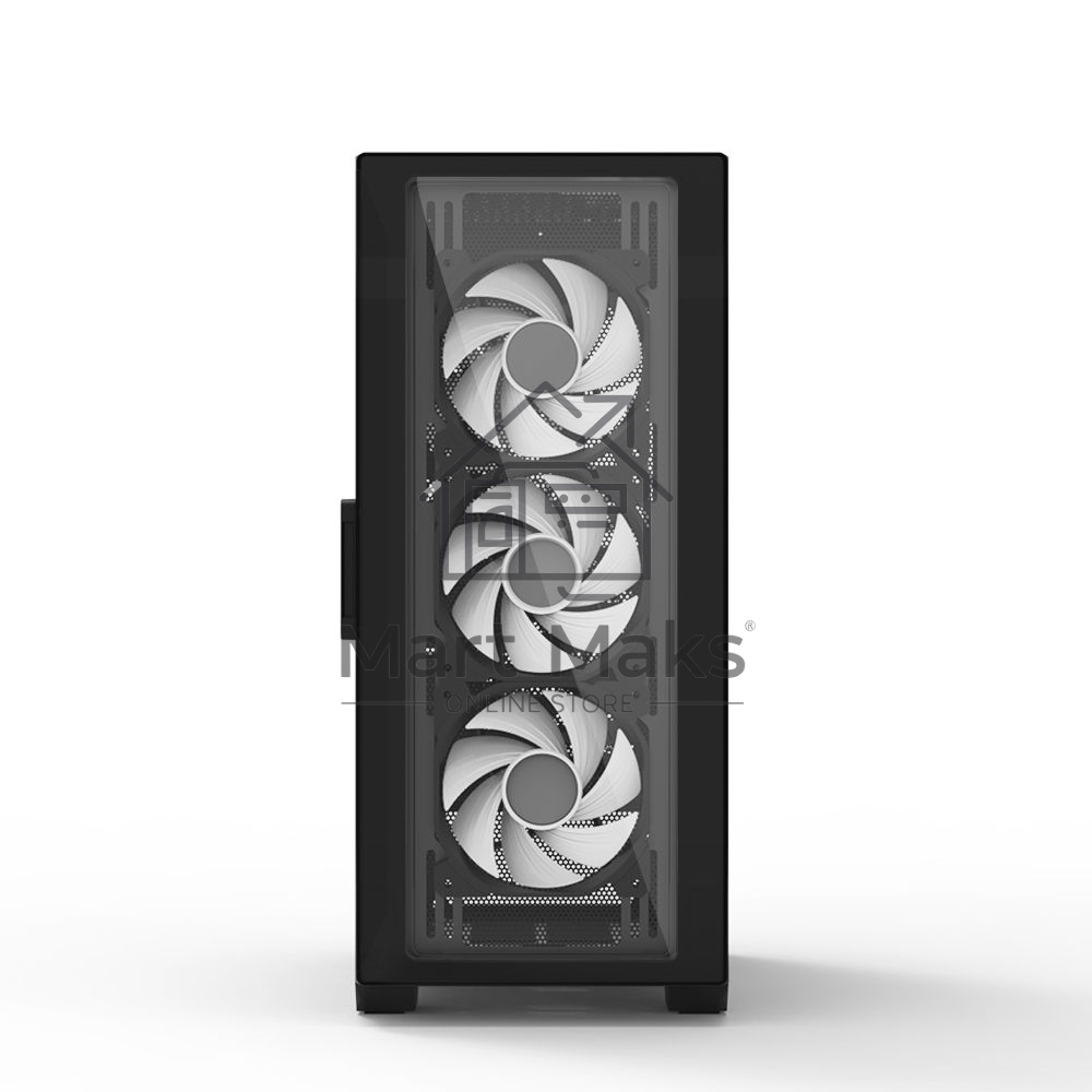 Компьютерный корпус MidiTower Zalman I3 NEO TG Black (ATX, front mesh, TG window, USB2.0 x1, USB3.0x2, 4x120mm RGB fan, без БП) (I3 NEO TG Black)