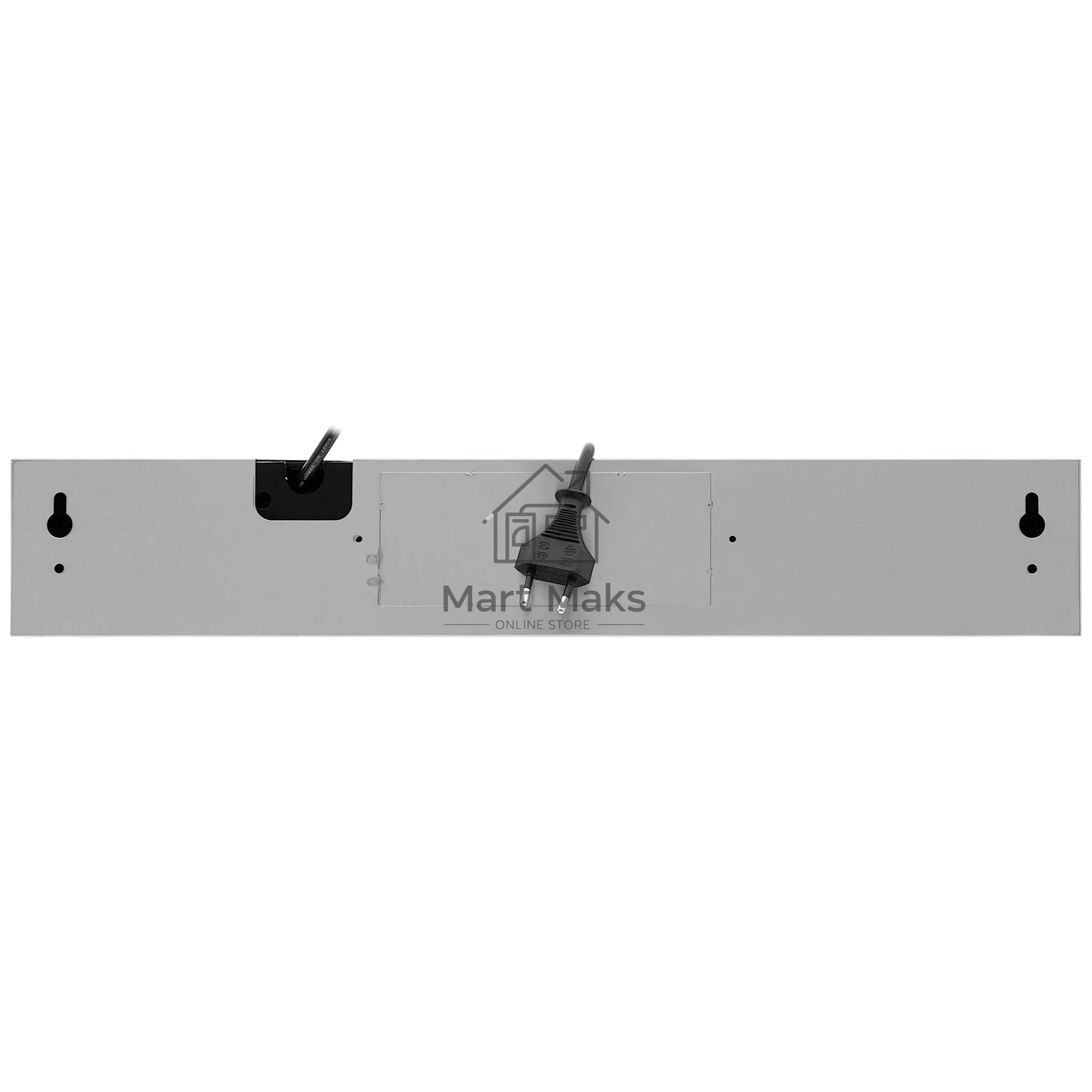 Вытяжка подвесная Krona Briana 500 Inox PB нержавеющая сталь, 49.5 см, 460 куб. м/ч, 42 дБ