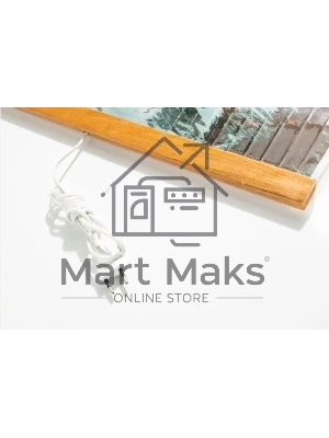 Электрообогреватель бытовой настенный ДЫХАНИЕ ТЕПЛА (рис. Березовый берег) Артикул 20с455