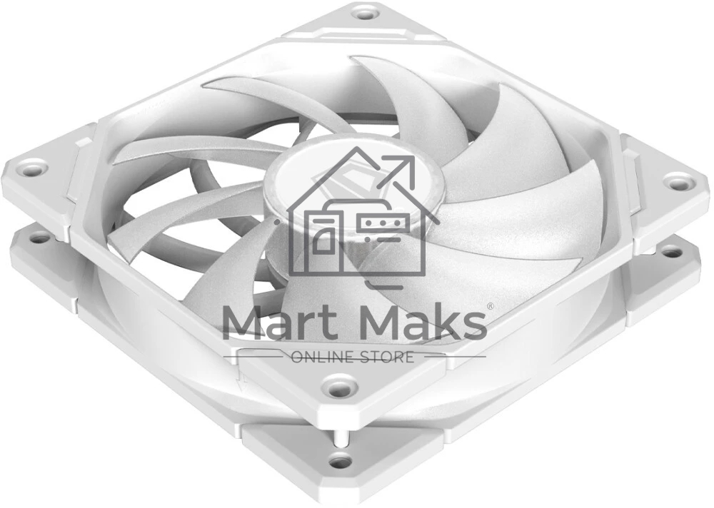 Вентилятор для корпуса ID-COOLING TF-12025-PRO-ARGB TRIO WHITE (3 pcs, 120мм, 1800rpm, 35.2 дБ, PWM 4-pin, ARGB, белый) (TF-12025-PRO-ARGB TRIO WHITE)