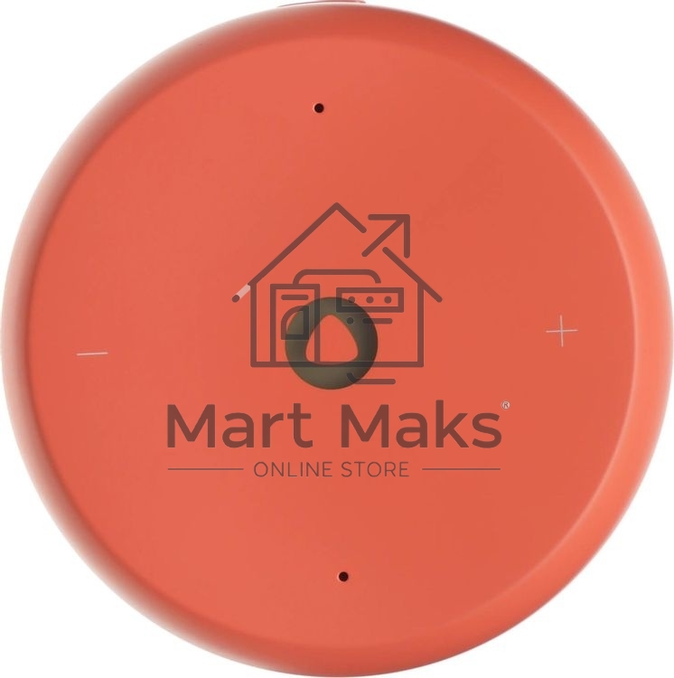 Умная колонка Яндекс Станция Лайт 2 LED, 6Вт, с экраном, 1 динамик, часы, Алиса, BT5.0, Wi-Fi, коралловый