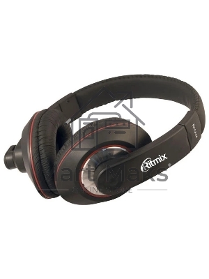 Гарнитура Ritmix RH-516M чёрный, проводная, 3.5 мм