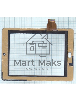 Сенсорное стекло (тачскрин) DPT 300-L3759A-A00-V1.0, черное