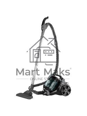 Пылесос Centek CT-2541 черный/зеленый, 450/2400 Вт, уборка сухая, пылесборник контейнер, 3 л