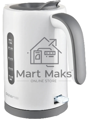 Чайник электрический Polaris PWK 1220C Water Way Pro 1.2л. 2200Вт белый корпус: пластик (PWK 1220C)
