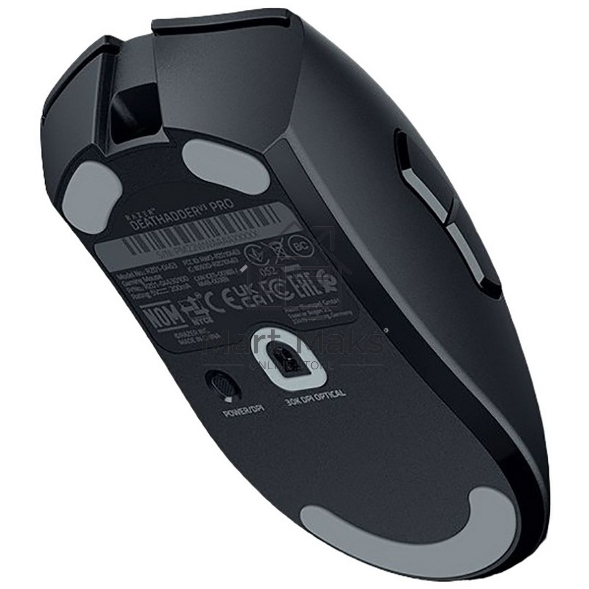 Мышь беспроводная/проводная Razer DeathAdder V3 Pro черный, 30000 dpi, радиоканал, USB, кнопки - 6
