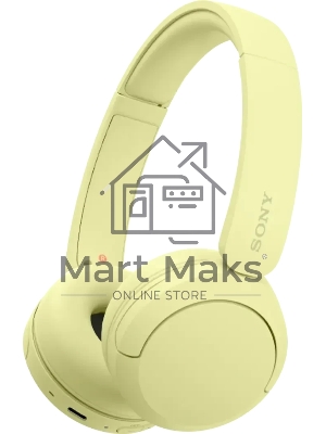 Наушники SONY WH-CH520 желтый